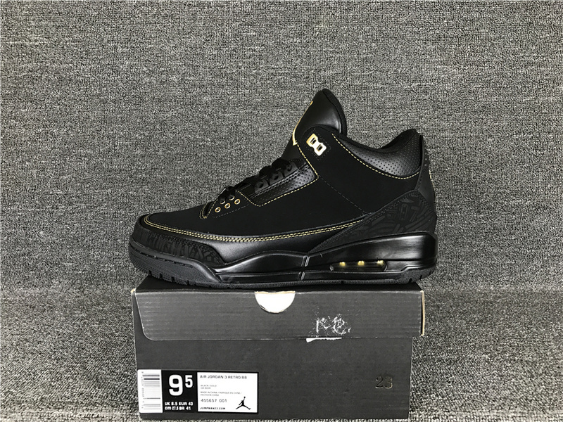 Air Jordan 3 Retro BHM Black History Month 455657 001